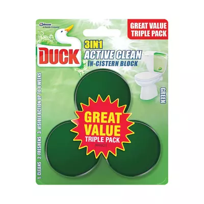 Duck Act Clean Green 45g Bp 3ea Duck Act Clean Green 45g Bp 3ea