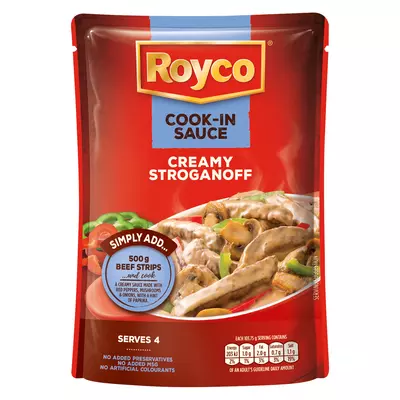 Royco Cook In Sauce Creamy Stroganoff 415g