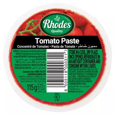 Rhodes Tomato Paste Cup 115g