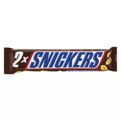 Snickers Chocolate Bar 2 Pack 80g