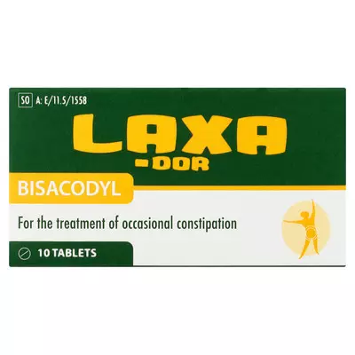 Laxa-dor Bisacodyl Tablets 10ea