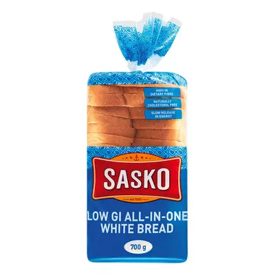 Sasko Low GI White Bread 700g