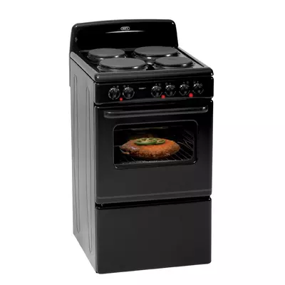 Defy 4 Plate Stove Compact Black DSS514