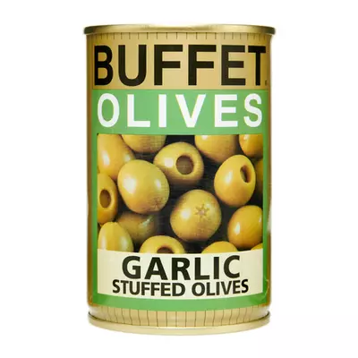 Buffet Garlic Filled Olives 300g