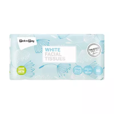 PnP No Name Facial Tissues Softpack 90ea