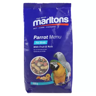 Marltons Complete Diet Parro t with Fruit and Nut 800g