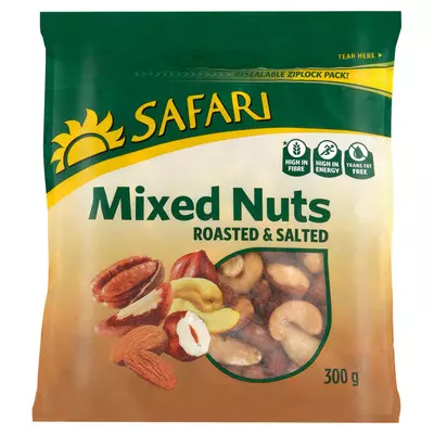 Safari Mixed Nuts 300g
