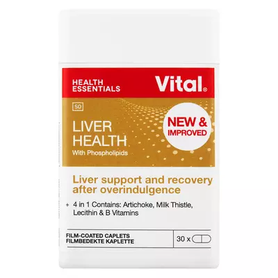 Vital Liver Rescue Tablets 30ea