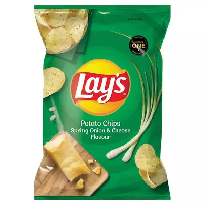 Lay's Chips Spring Onion & Cheese 36g Lay's Chips Spring Onion & Cheese 36g