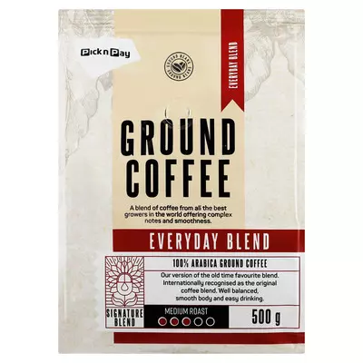 PnP Everyday Blend Ground Coffee 500g PnP Everyday Blend Ground Coffee 500g