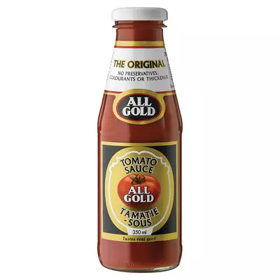 All Gold Tomato Sauce 350ml All Gold Tomato Sauce 350ml