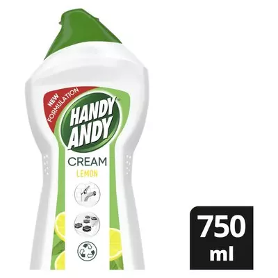 Handy Andy Lemon Multipurpose Cleaning Cream 750ml