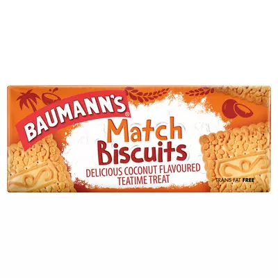 Baumanns Biscuit Match 180g Baumanns Biscuit Match 180g