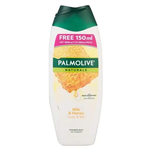Palmolive Naturals Milk & Honey Shower Gel - B/Wash 500ml Palmolive Naturals Milk & Honey Shower Gel - B/Wash 500ml