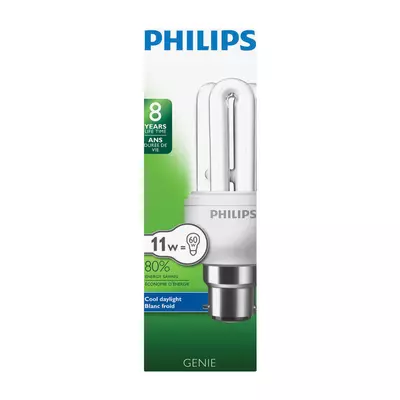 Philips Energy Save 11W Cool White Clip In Philips Energy Save 11W Cool White Clip In