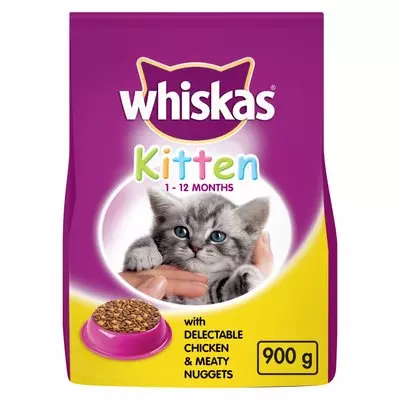 Whiskas Kitten Delectable Chicken 900g Whiskas Kitten Delectable Chicken 900g