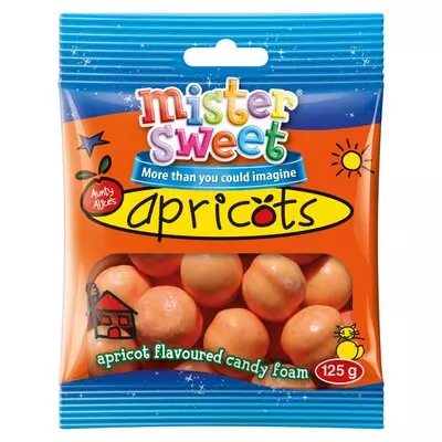 Mister Sweet Apricot Sweets 125g