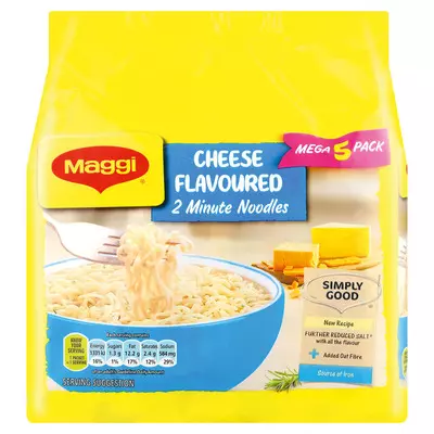 Maggi 2-Minute Noodles Cheese Flavour 73g 5's