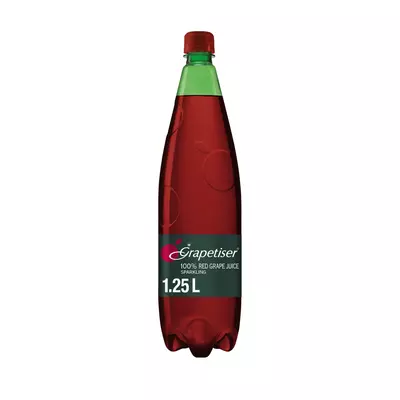 Grapetiser 100% Sparkling Red Grape Juice 1.25l