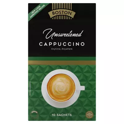 Boston Cappucino Unsweet Sticks 10s Boston Cappucino Unsweet Sticks 10s