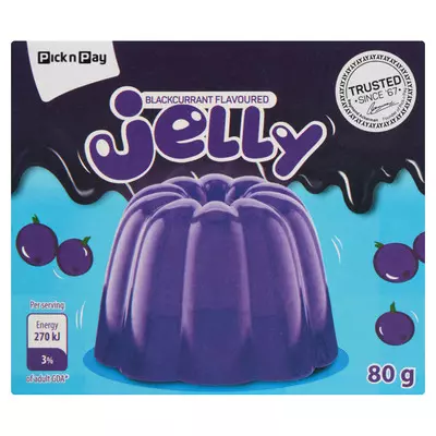 PnP Blackcurrent Jelly 80g PnP Blackcurrent Jelly 80g