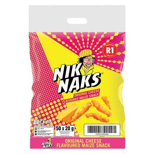 Simba Niknaks Cheese 20g x 50 Simba Niknaks Cheese 20g x 50