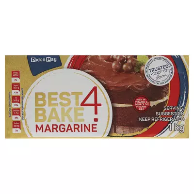 PnP Best for Bake Margarine Brick 1kg