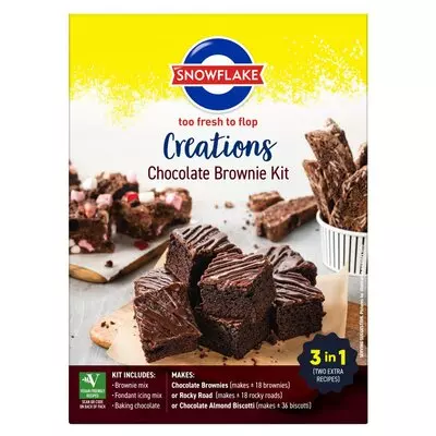 Snowflake Creation Chocolate Brownie 615g