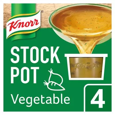 Knorr Vegetable Stock Pot 4 x 28g Knorr Vegetable Stock Pot 4 x 28g
