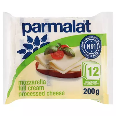 Parmalat Sliced Processed Mozzarella Cheese 200g
