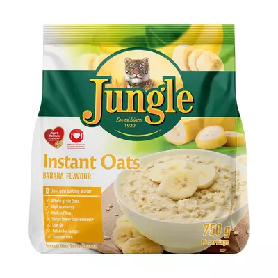 Jungle Instant Porridge Banana 750g