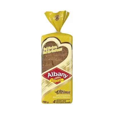 Albany Ultima Brown Bread Multigrain 700g