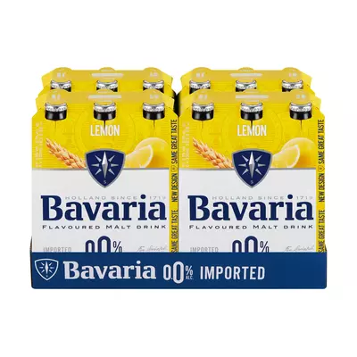 Bavaria Malt 0% Lemon NRB 330ml x 24 Bavaria Malt 0% Lemon NRB 330ml x 24