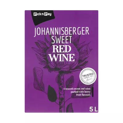 PnP Johannisberger Red 5L x 4 PnP Johannisberger Red 5L x 4