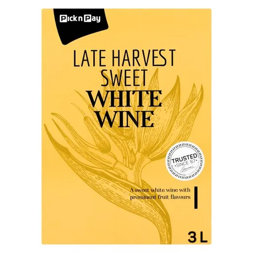 PnP Late Harvest White 3L PnP Late Harvest White 3L