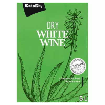 PnP Dry White Wine 5L