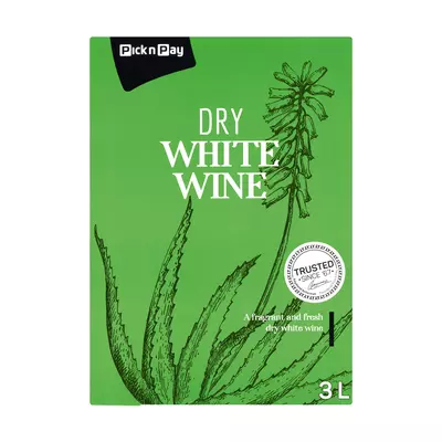 PnP Dry White 3L x 4