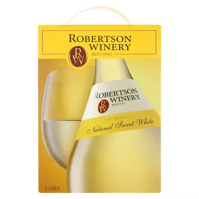Robertson Natural Sweet White 3L Robertson Natural Sweet White 3L