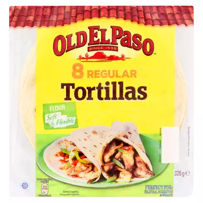 Old El Paso Tortillas Flour 326g