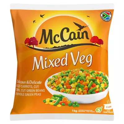 McCain Mixed Vegetables 1kg