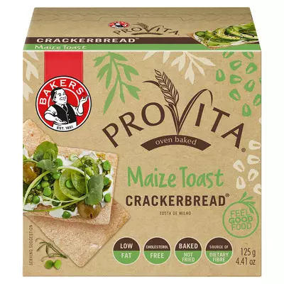 Bakers Crackerbread Maize 125g