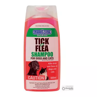 Marltons Tick And Flea Shampoo 500ml
