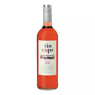 Tin Cups Rose 750ml Tin Cups Rose 750ml