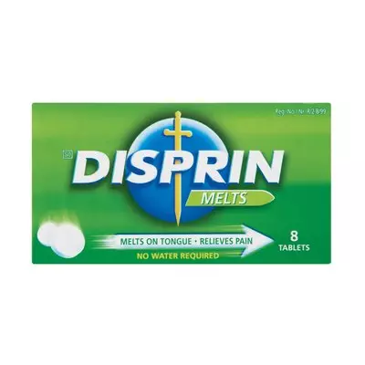 Disprin Pain Relief Melts 8