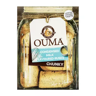 Ouma Condensed Milk Flavour Rusks 500g