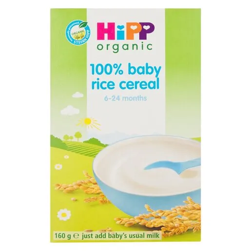 Hipp Organic Baby Rice Cerea l 160g