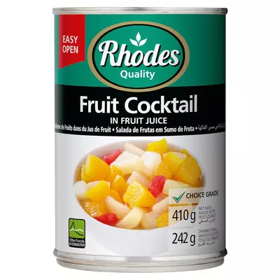 Rhodes Fruit Cocktail Juice 410g Rhodes Fruit Cocktail Juice 410g