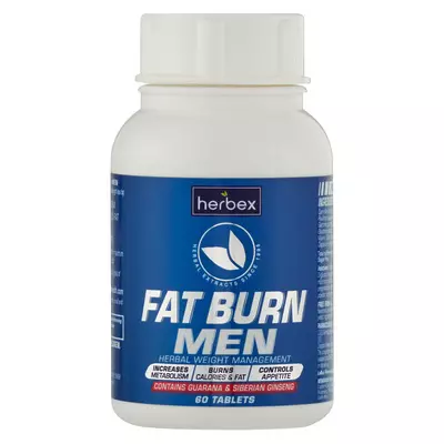 Herbex Mens Fat Burn Tabs 60's Herbex Mens Fat Burn Tabs 60's