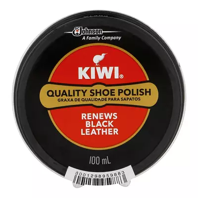 Kiwi Paste Shoe Polish Black 100ml