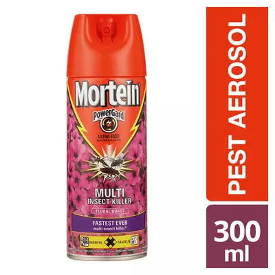 Mortein Ultra Fast Multi Insect Killer Floral Burst 300ml Mortein Ultra Fast Multi Insect Killer Floral Burst 300ml